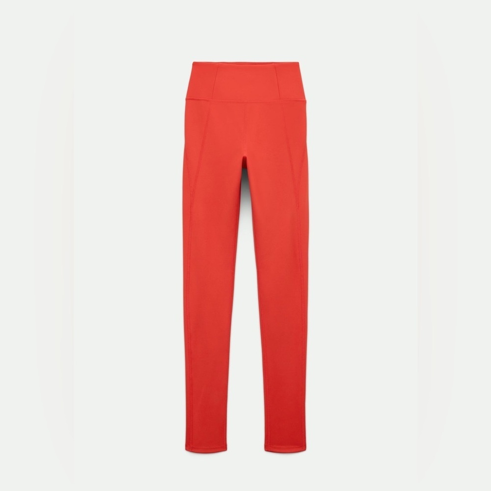 girlfriend collective Redwoods Orange Compressive High-Rise Legging Size: Small